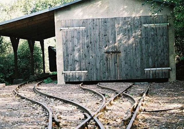 Lokschuppen, Westen