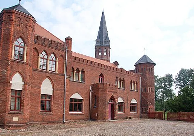 Betreuungsforstamt Dessau, Hofansicht, Südwest