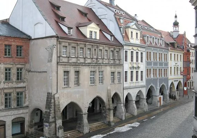 Gasthof Brauner Hirsch Görlitz, Blick auf den Untermarkt