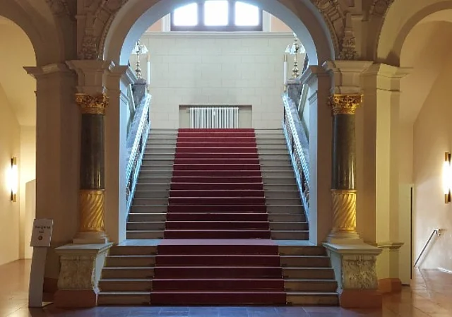 Ständehaus Merseburg, Treppenhaus