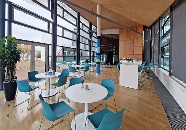 Gebäudeteil 1, Obergeschoss, Cafeteria