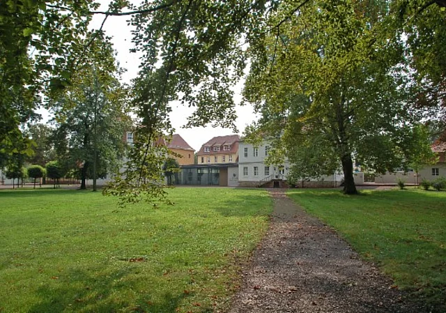 Kurpark Bad Lauchstädt: Badehaus