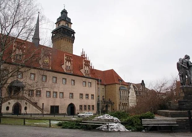 Rathaus Zeitz, Vorderansicht 