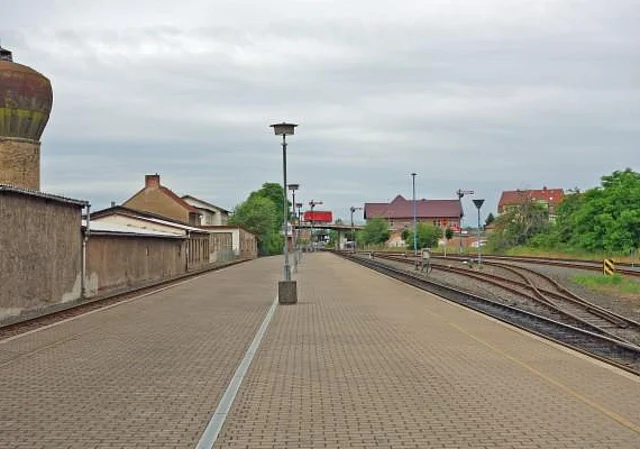 Bahnsteige Bahnhof Nordhausen Nord
