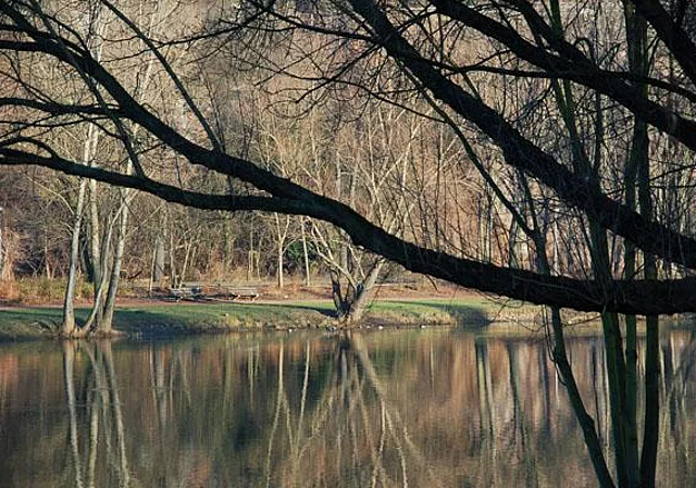 Saale an der Kröllwitzer Brücke
