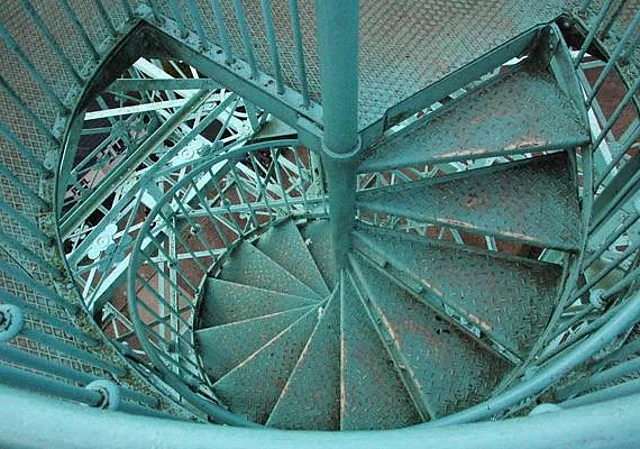 Josephskreuz, Blick nach unten