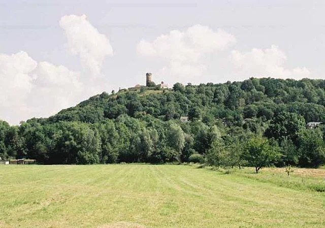 Mühlburg Blick nach Nordosten