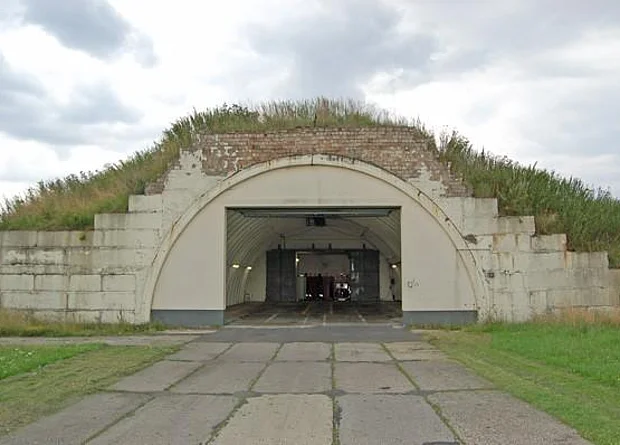 Gelände des Leipzig Altenburg Airports 