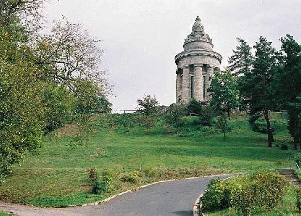Park Burschenschaftsdenkmal Blick nach Osten 