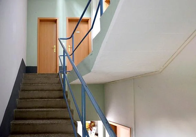 Treppenhaus im Dispatcherturm