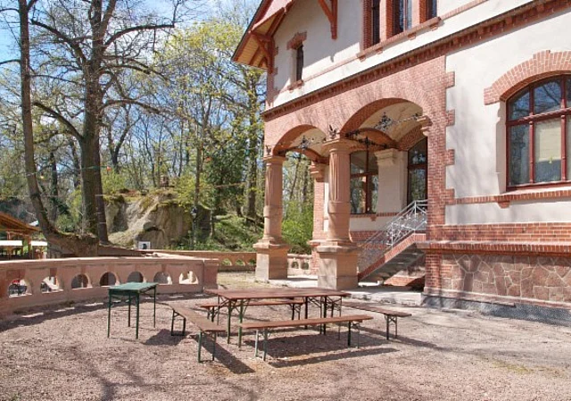 Peißnitzhaus, Süd-Terrasse