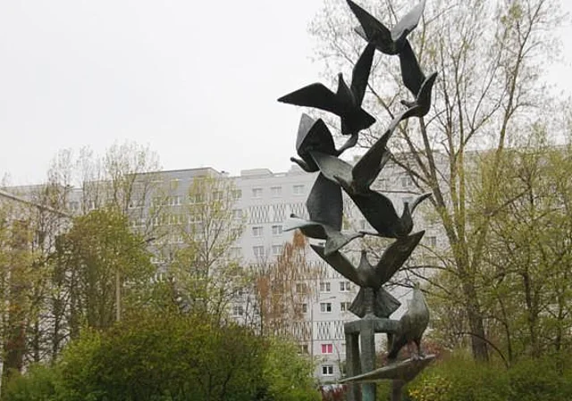 Am Taubenbrunnen, Blick nach Westen