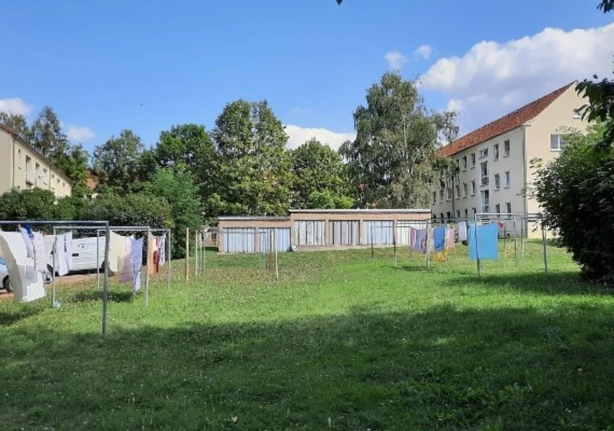 am Set in Sangerhausen
