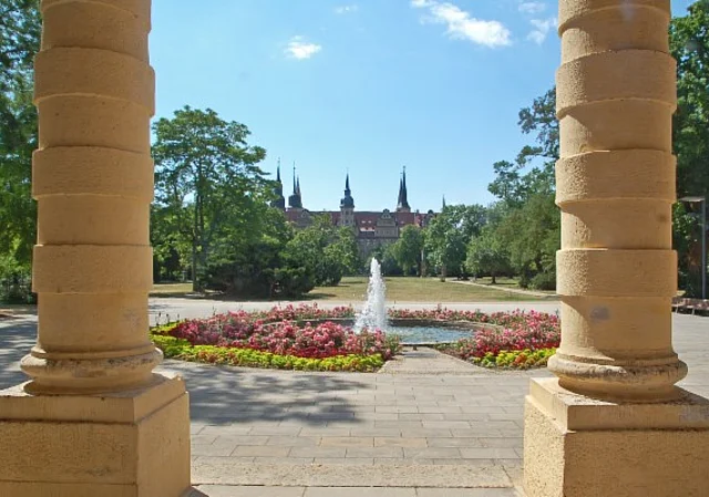 Schlossgartensalon Merseburg, Saal Erdgeschoss