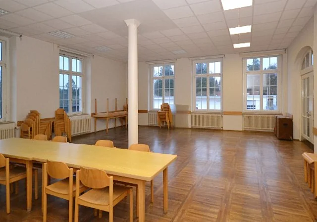 Alte Schokoladenfabrik Oderwitz, Verwaltungsgebäude, ehemaliger Aufenthaltsraum / Kantine im 1. OG