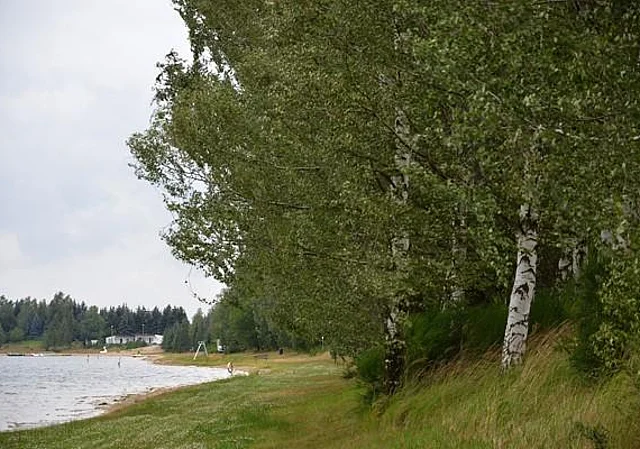 Naturbad Luppa, FKK-Bereich, Liegewiese