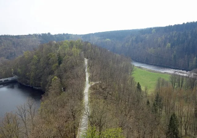 Blick zur Landzunge