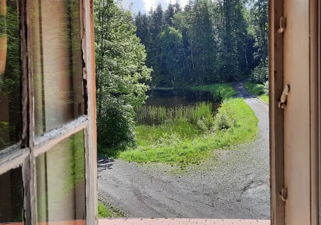 Blick aus dem Schlafzimmer