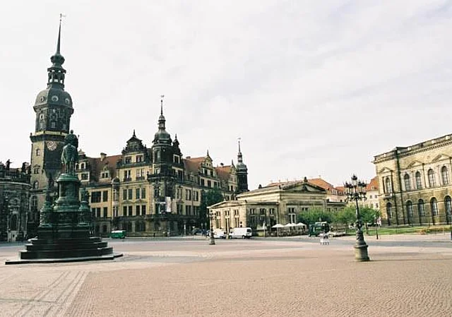 Blick Richtung Schloss, Südosten
