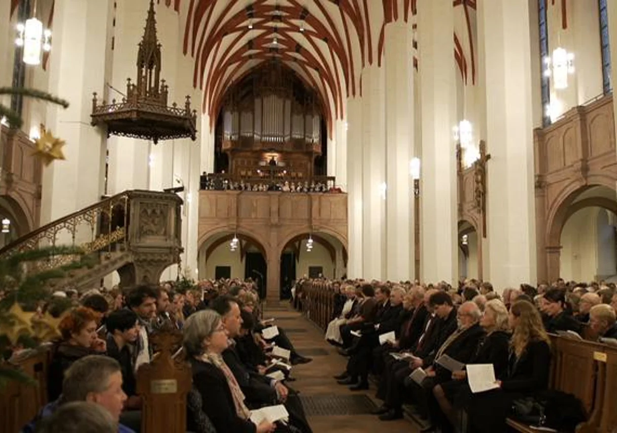 Dreh in der Thomaskirche Leipzig