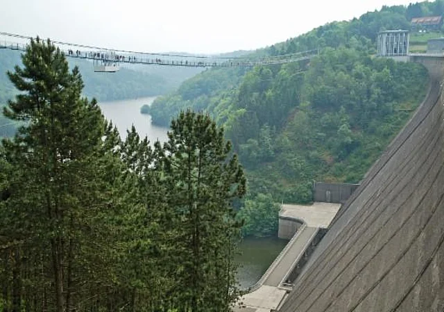 Rappbodetalsperre, Blick Richtung Wendefurth nach Osten
