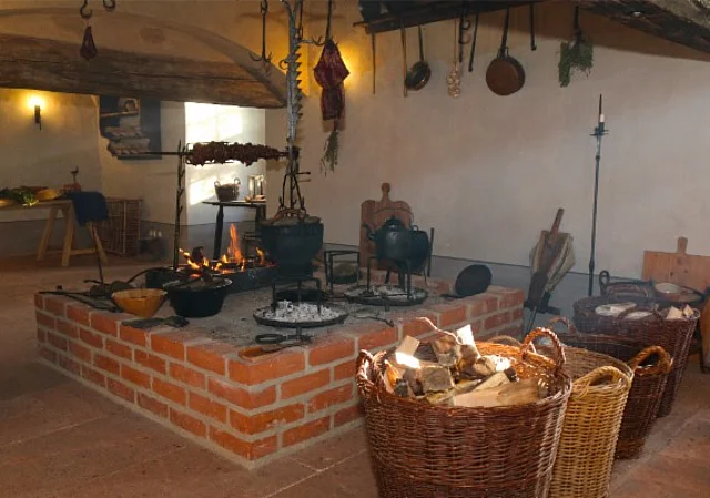 Burg Mildenstein, Schwarzküche im Herrenhaus