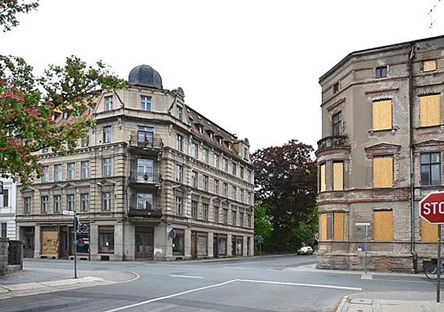 Innenstadt Görlitz, James-von-Moltke-Straße/ Blumenstraße