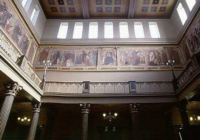 Löwengebäude, Treppenhaus