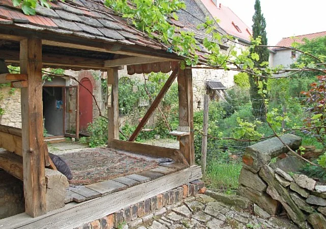 Kloster Zscheiplitz, Klostergarten