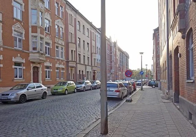 Fritz-Büchner-Straße Blick nach Westen