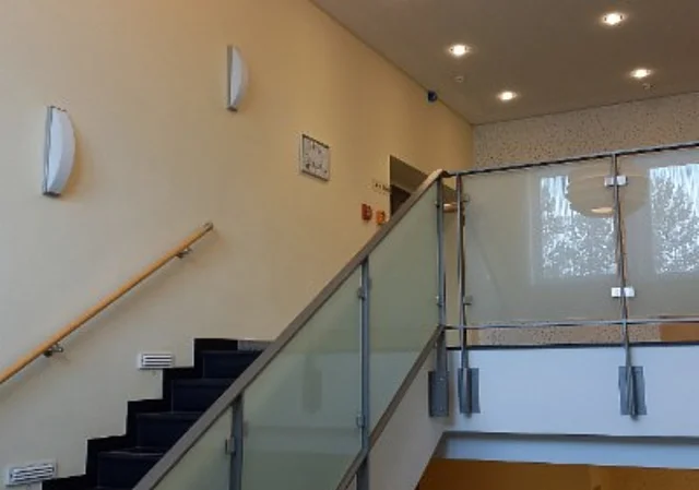 Treppenhaus zwischen Foyer und Ballsaal