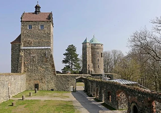 Blick in den vierten Burghof