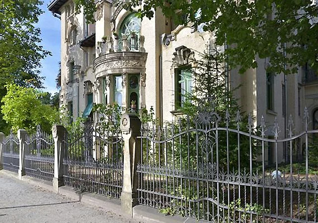 Südfassade, Zauanlage Weigangstraße