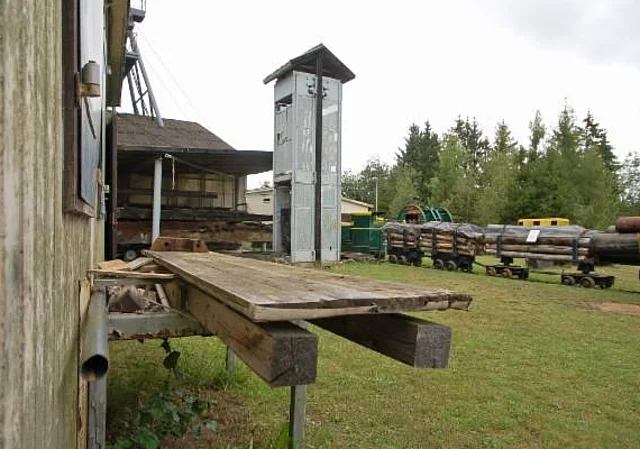 Grube Glasebach, Freigelände