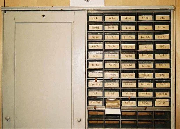 Karteikartenschrank 