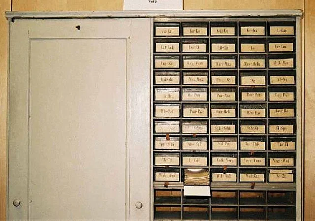 Karteikartenschrank