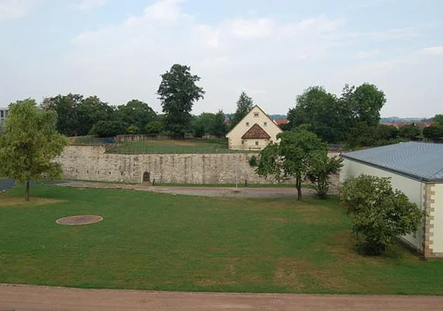 Blick zum Ravelin Anselm