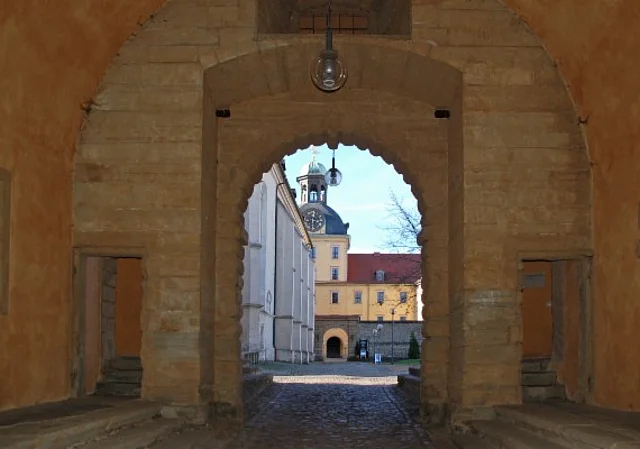 Blick vom Torhaus nach Westen