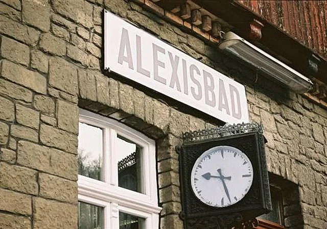 Bahnhof Alexisbad, Detail