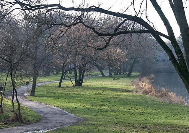 Saale nach Süden