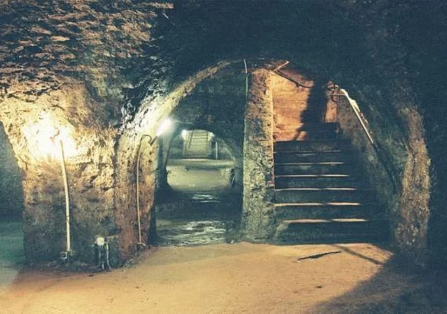 unterirdischer Gang zur Südbastion