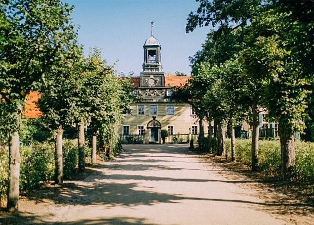 Lindenallee zum Hotel 