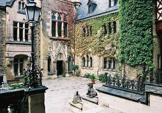 Schloss Wernigerode, Hof, Südost