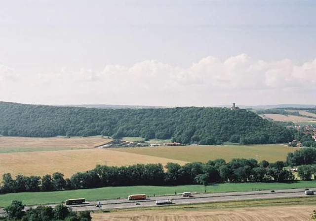 Mühlburg Blick nach Süden