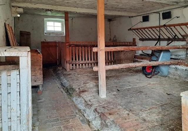 Mittelbauernhof Scheune1 innen