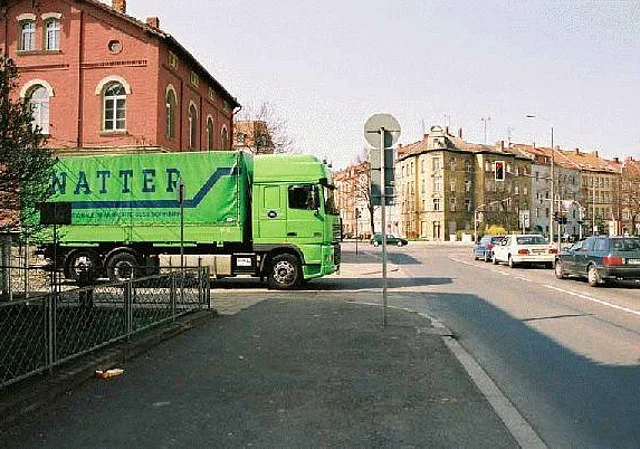 Liebknechtstraße Blick nach Westen