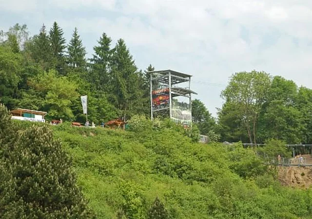 Rappbodetalsperre, Blick zur Urania-Plattform