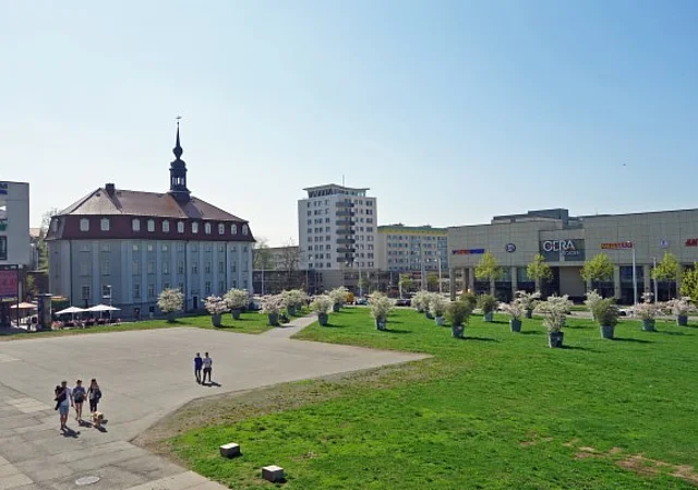 Blick zum Stadtmuseum