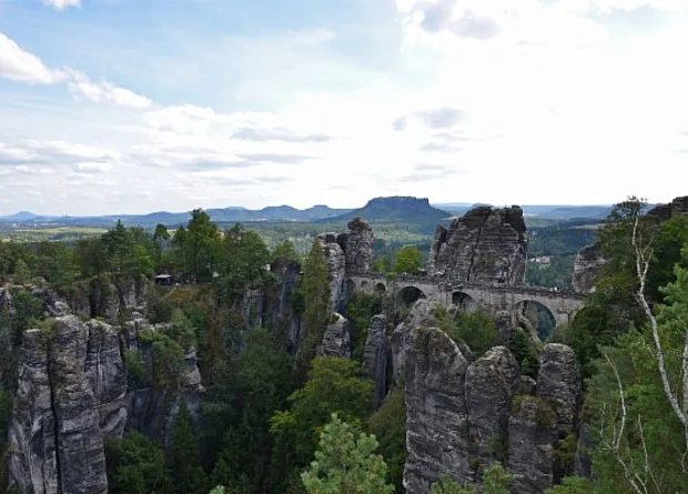Basteigebiet Sächsische Schweiz, Basteibrücke 