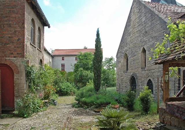Kloster Zscheiplitz, Klostergarten
